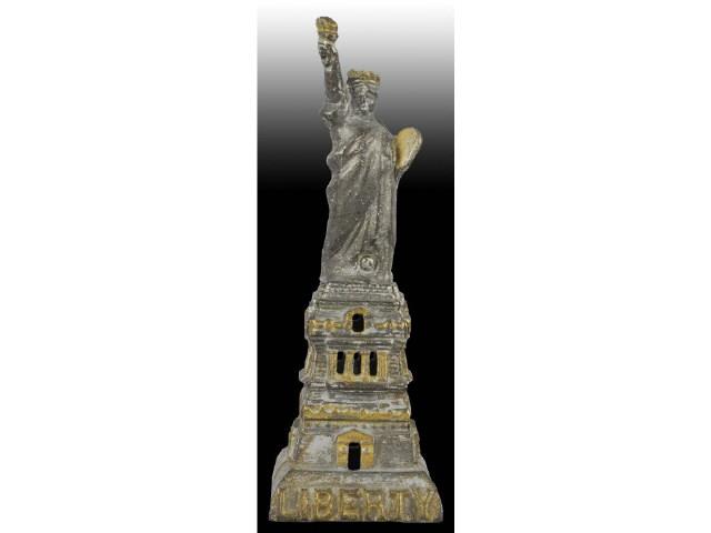 Appraisal: Cast Iron Statue of Liberty Still Bank Description Made by