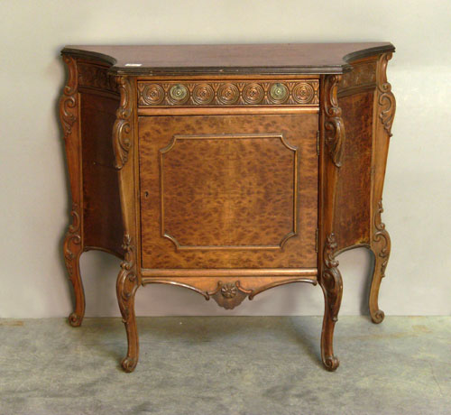 Appraisal: Italian carved side table h w