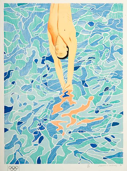 Appraisal: Property from another owner Olympische Spiele M nchen Hockney Posters