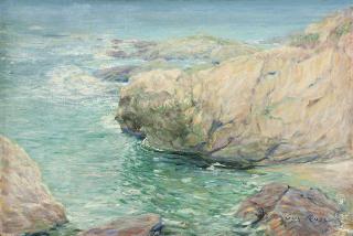 Appraisal: Guy Rose ''Monterey Calif '' a Monterey coastal landscape circa