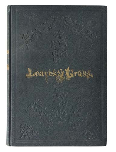 Appraisal: WHITMAN WALT Leaves of Grass Small folio x mm x