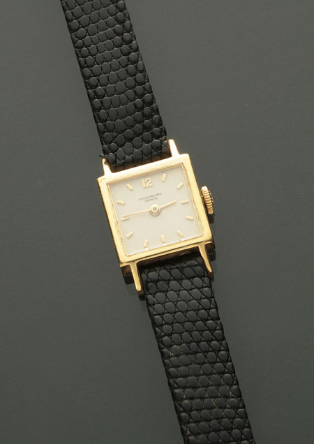 Appraisal: Lady's -Karat Yellow-Gold -Jewel Manual-Wind Wristwatch Patek Philippe Swiss Circa