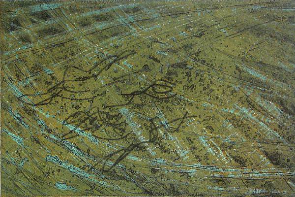 Appraisal: Stanley William Hayter Sargasso Sea BM Color etching printed on