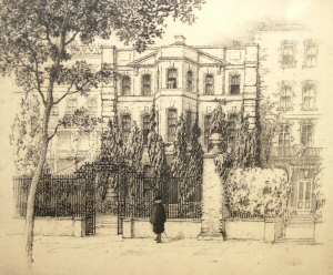 Appraisal: Walter William Burgess RPE - - Rosetti's House Cheyne Walk