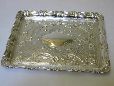 Appraisal: AN EDWARDIAN TOILET TRAY maker John Deakin William Deakin Chester