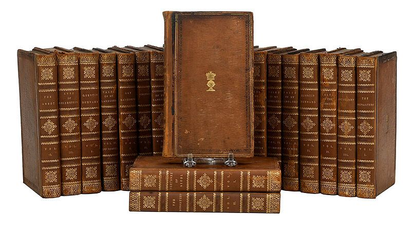 Appraisal: Novels of Sir Walter Scott Scottish - Edinburgh London Archibald