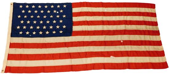 Appraisal: Horstmann Brothers Philadelphia forty-five Star American flag c - maker's