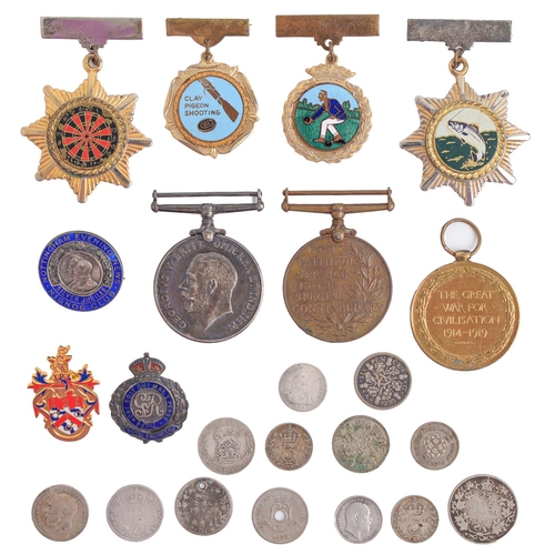 Appraisal: World War I pair British War Medal and Victory Medal