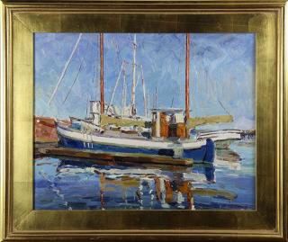 Appraisal: Paintings by Oleg Ulitskiy lot of Oleg Ulitskiy American Ukrainian