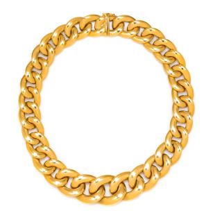 Appraisal: An Karat Yellow Gold Collar Necklace dwts An Karat Yellow