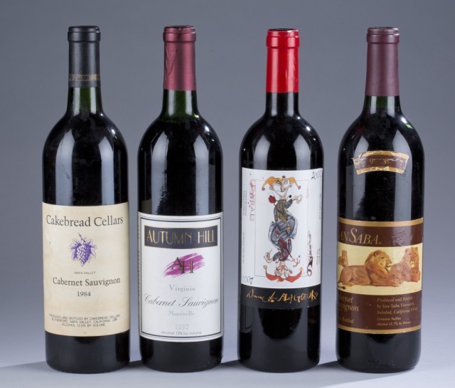 Appraisal: Including Domaine des Blagueeurs Cakebread Cellars Cabernet Sauvignon Autumn Hill