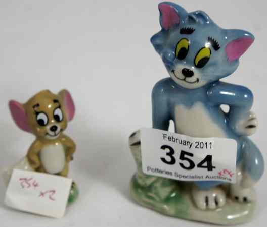 Appraisal: Wade Figures Tom Jerry from the Cartoon Characters