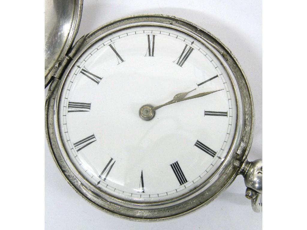 Appraisal: Lancashire Watch Co English lever silver pocket watch hallmarked Chester