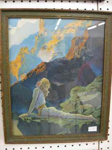 Appraisal: Maxfield Parrish Print ''Wild Geese'' mint '' x ''