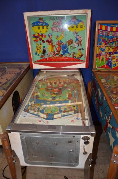 Appraisal: Bally Mad World Playfield Very good Backglass Good Cabinet Fair