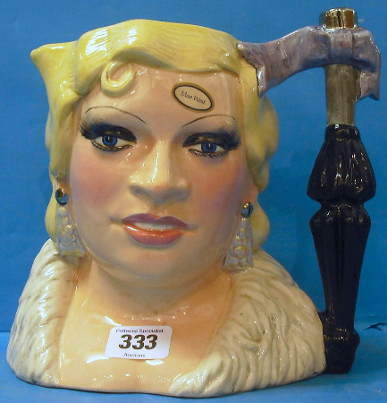 Appraisal: Royal Doulton Large Character Jug Mae West D