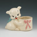 Appraisal: Hull novelty dog planter Marked USA Mint with some wear