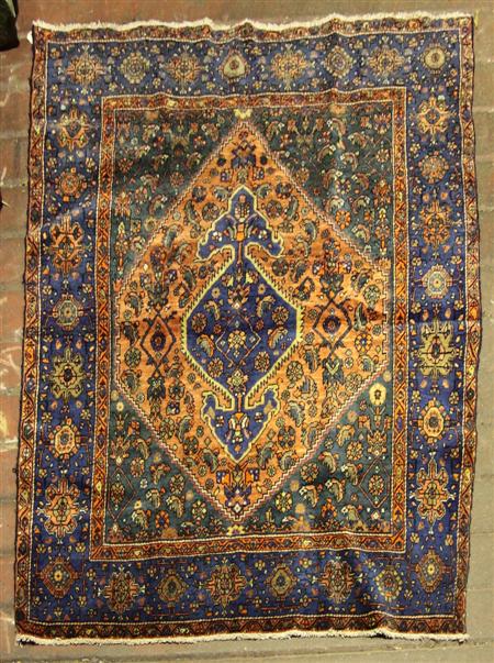 Appraisal: A Bidjar rug early th century the red field with