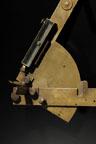 Appraisal: CONFEDERATE SURVEYING QUADRANT TRIGONOMETER American The Benton Whitely instrument marked