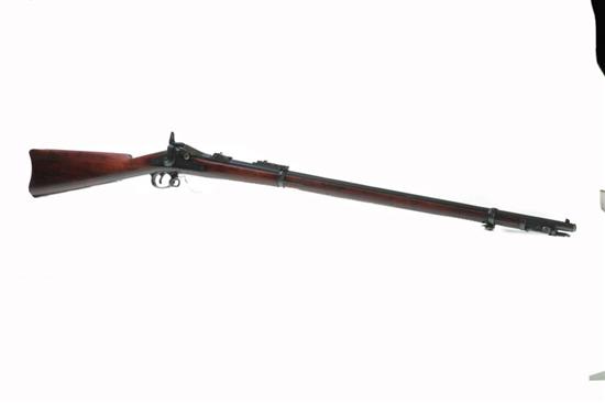 Appraisal: SPRINGFIELD MODEL RIFLE Trapdoor style with a ramrod bayonet -