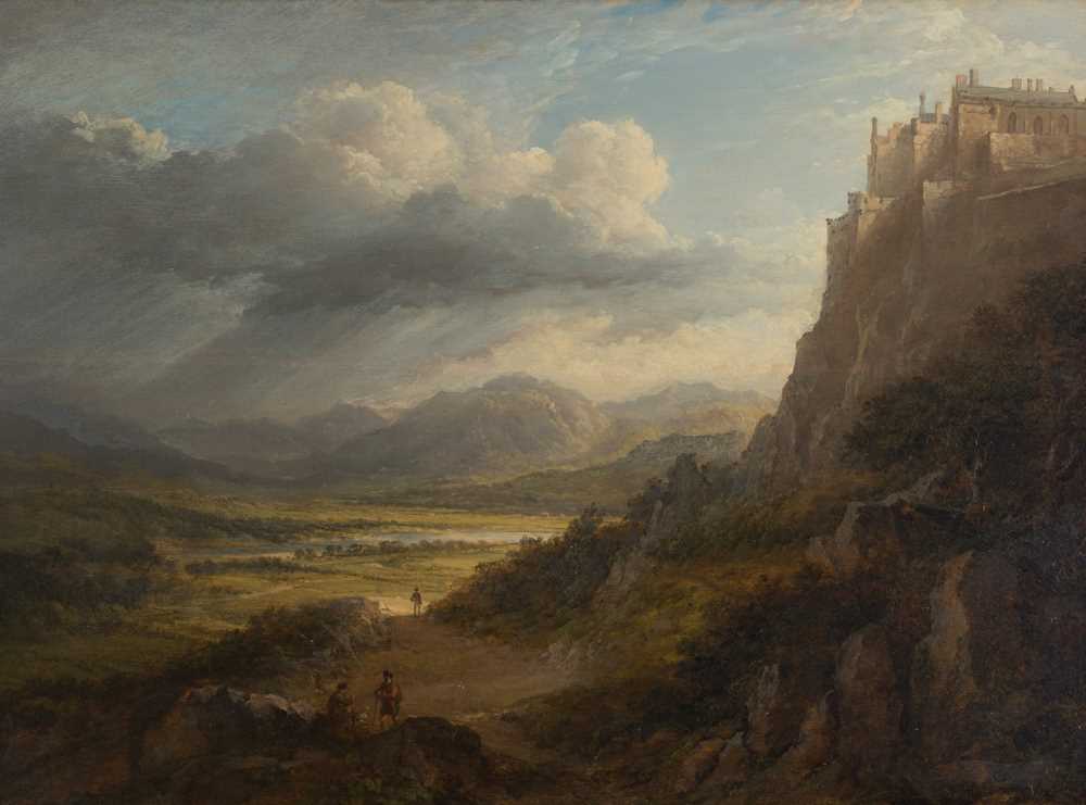 Appraisal: ALEXANDER NASMYTH SCOTTISH - STIRLING CASTLE WITH THE UPPER PART