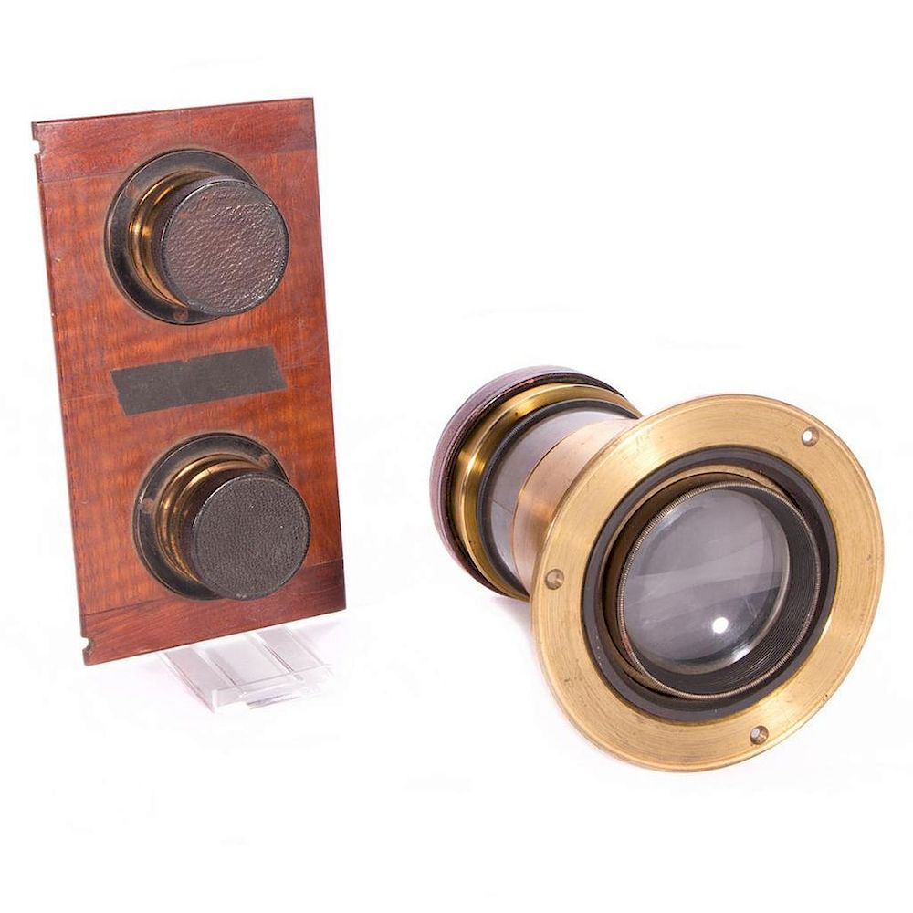 Appraisal: Two high quality th century lenses Two th century Frecnh