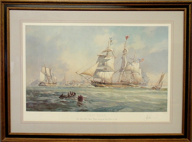 Appraisal: - Framed and matted John Stobart limited edition print New