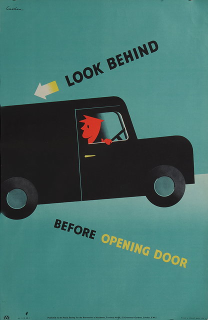 Appraisal: LEONARD CUSDEN 'LOOK BEHIND BEFORE OPENING DOOR' published by ROSPA