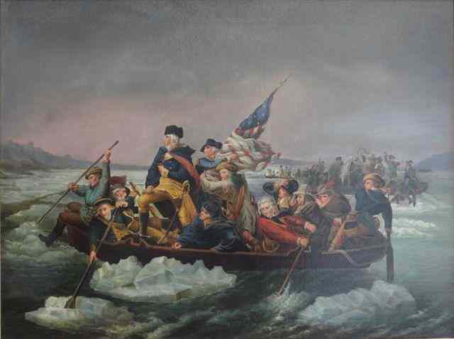 Appraisal: After Emmanuel Leutze O C George WashingtonCrossing the Delaware River