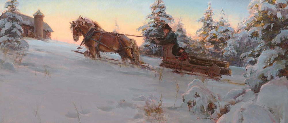 Appraisal: Daniel Gerhartz b Day's Last Run Daniel Gerhartz b Day's