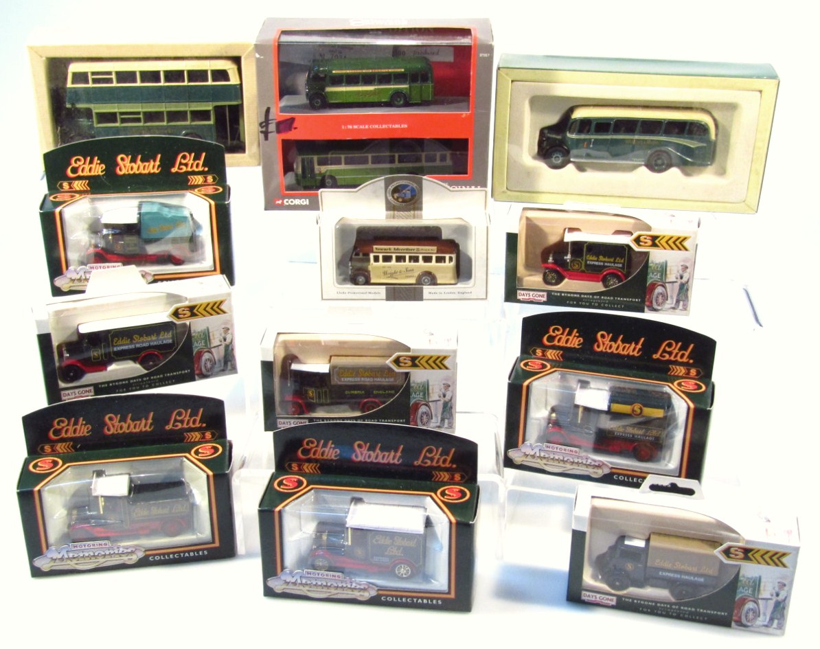 Appraisal: Various Days Gone and other boxed die-cast vehicles Eddie Stobart