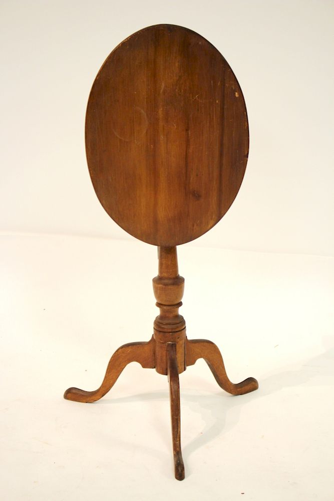 Appraisal: Federal Cherry Tilt Top Candlestand H x W x D