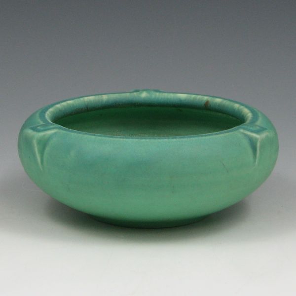 Appraisal: Rookwood Arts Crafts bowl with three buttress handles in blue