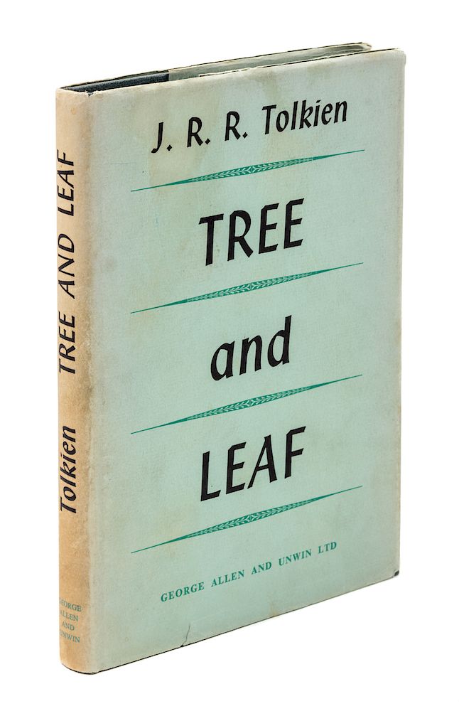 Appraisal: TOLKIEN John Ronald Reuel - Tree and Leaf London George