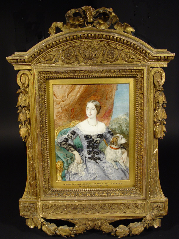 Appraisal: Attributed to Sir William Ross - Comtesse De Beauregard friend