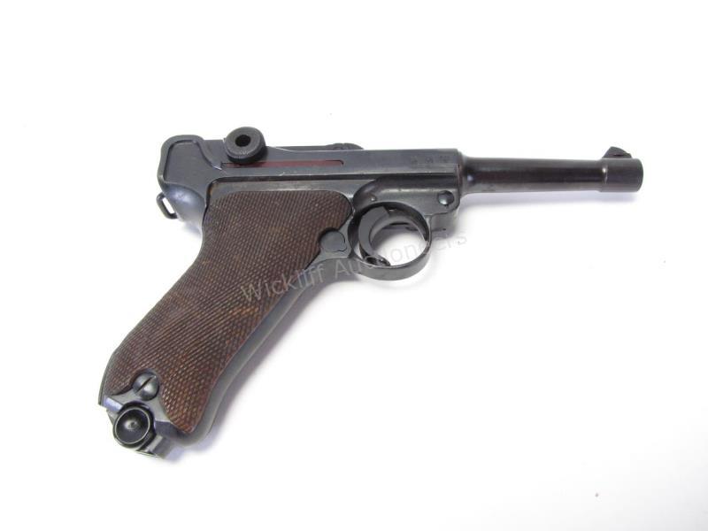 Appraisal: Mauser Dated Chamber S Luger Pistol-Blued barrel Chambered in mm