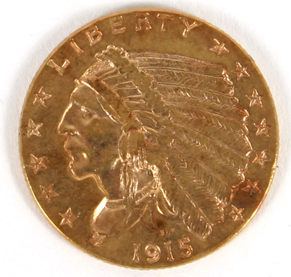 Appraisal: Indian Head Gold Coin XF-AU