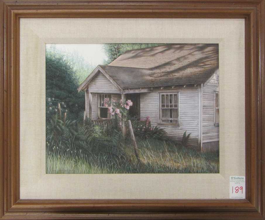 Appraisal: LON MERCIER EGG TEMPERA ON BOARD Portland Grand Ronde Oregon