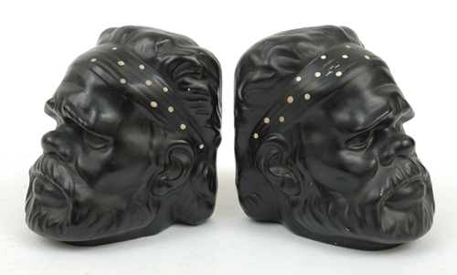 Appraisal: BARSONY CERAMICS New South Wales circa Pair of slip cast