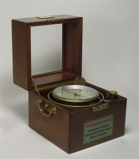 Appraisal: A modern German marine chronometer By Glash tter Uhrenbetriebe the