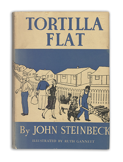 Appraisal: STEINBECK JOHN Tortilla Flat Illustrated by Ruth Gannett vo greyish