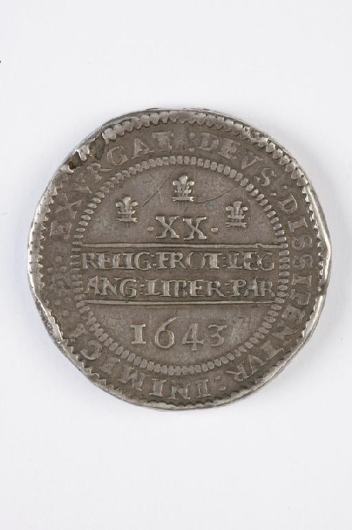 Appraisal: A CHARLES I OXFORD POUND See illustration -