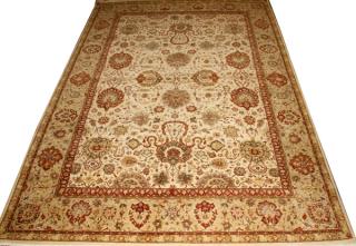 Appraisal: TABRIZ PERSIAN ORIENTAL RUG TABRIZ PERSIAN ORIENTAL RUG W '