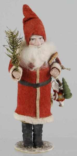 Appraisal: Belsnickel Santa Candy Container Description German All original with string