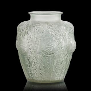 Appraisal: LALIQUE Domremy vase LALIQUE Domremy vase France des M p