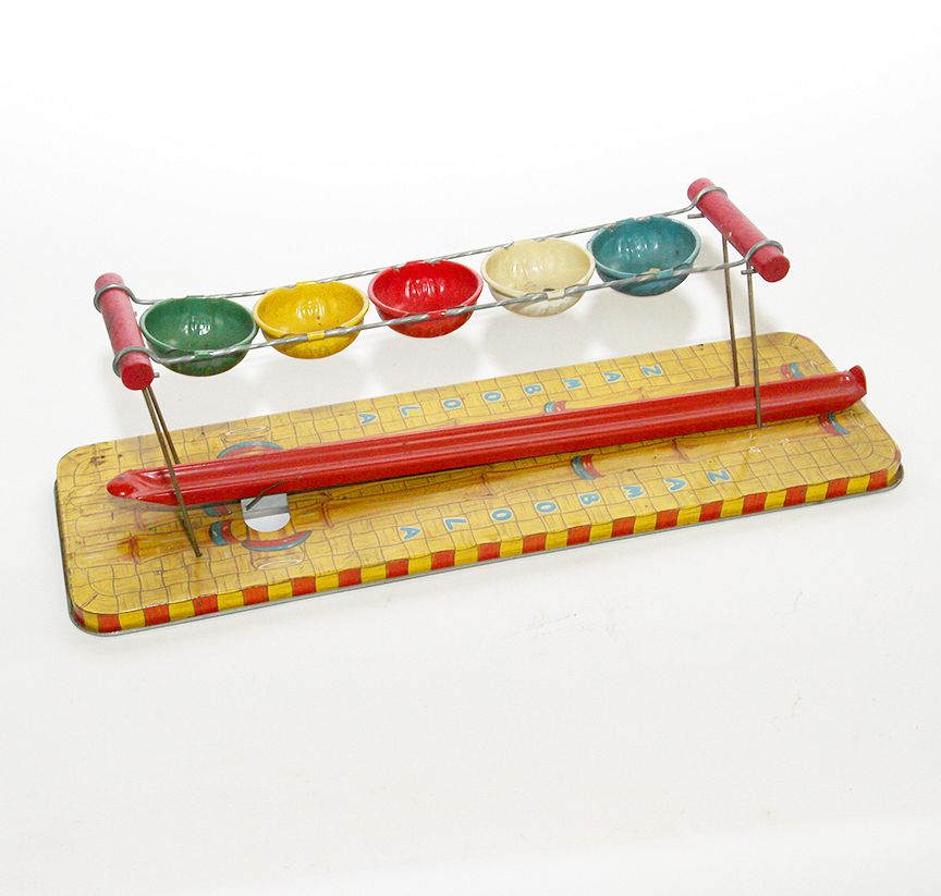 Appraisal: Zamboola Tin Toy All you need are some marbles and