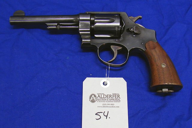 Appraisal: Smith Wesson US Army Model double action revolver Cal bbl