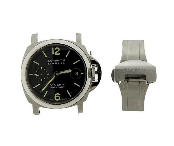 Appraisal: Panerai Luminor Marina Automatic Watch Buckle Ref METAL Stainless Steel