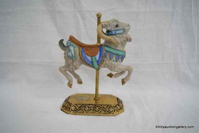 Appraisal: Willitts Tobin Fraley American Carousel Ram This is a Introductory