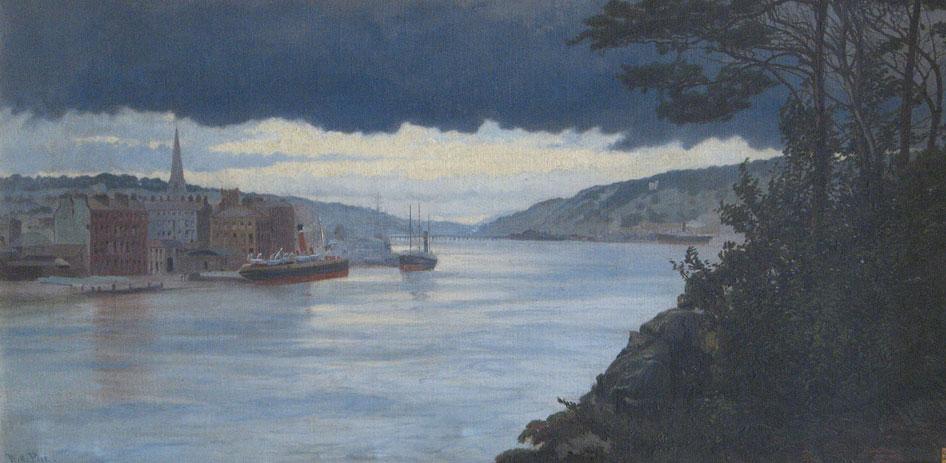 Appraisal: WILL PYE Evening before rain Waterford no signed and the